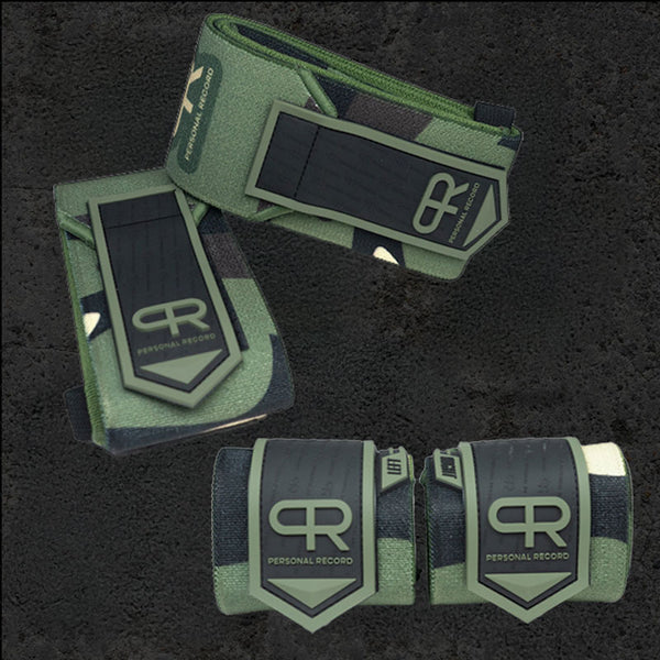 Wrap Bundle - Green Camo (Wrist & Elbow Wraps)