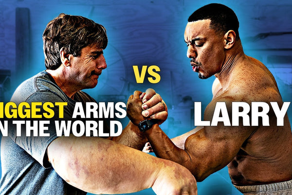 What’s It Like to Arm Wrestle the Man with the World’s Biggest Hands?