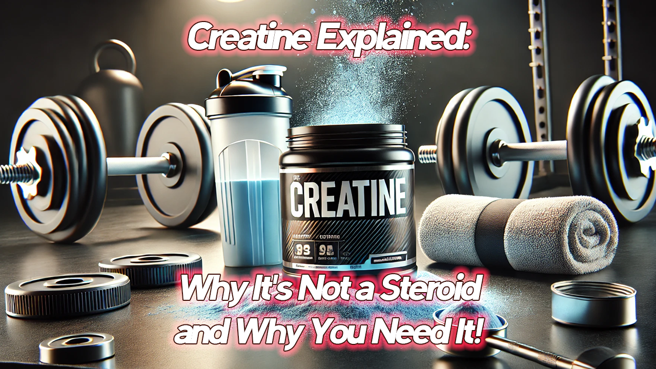 Creatine Explained Why Its Not A Steroid And Why You Need It