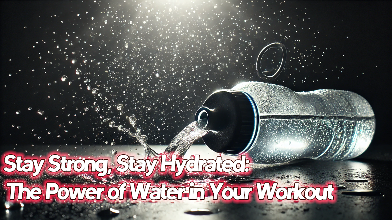 Stay Strong, Stay Hydrated: The Power of Water in Your Workout