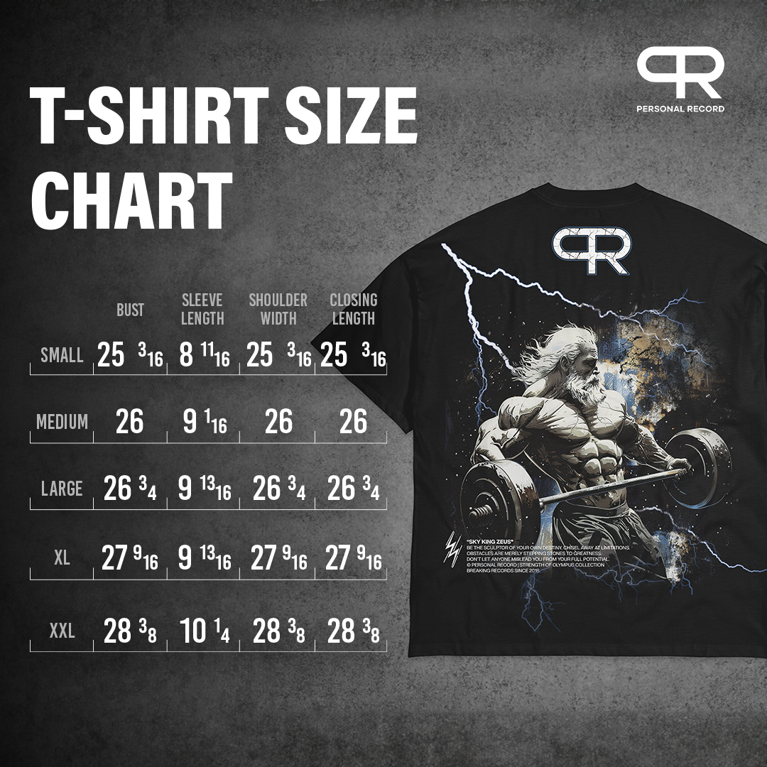 Oversize Olympus T shirts - Zeus