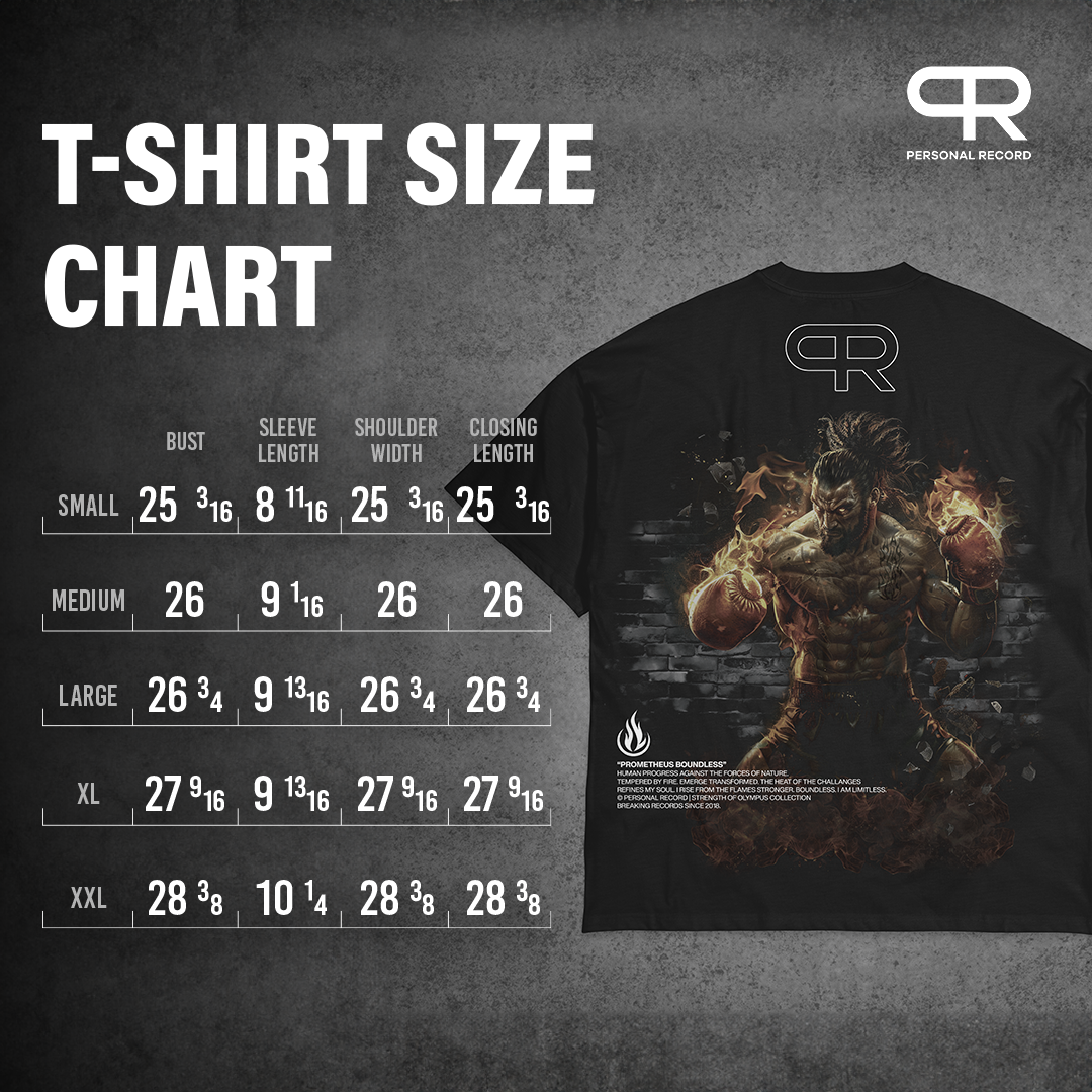 Oversize Olympus T shirts - Prometheus - Charcoal – PR Lifestyle Oversize Olympus T shirts - Prometheus - Charcoal – PR Lifestyle