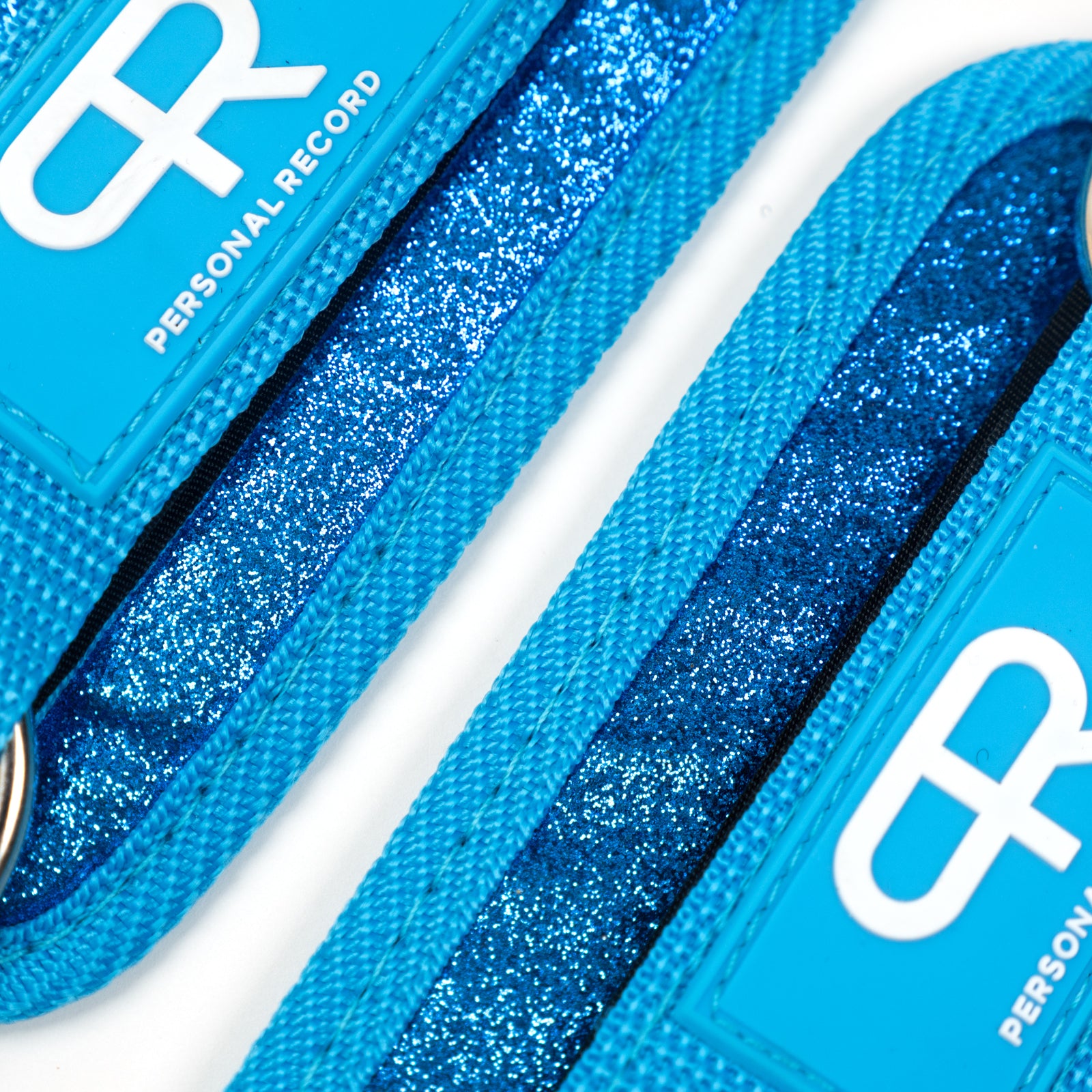 Personal Record Heavy Duty Premium Ankle Strap - PR918 - Glitter Blue