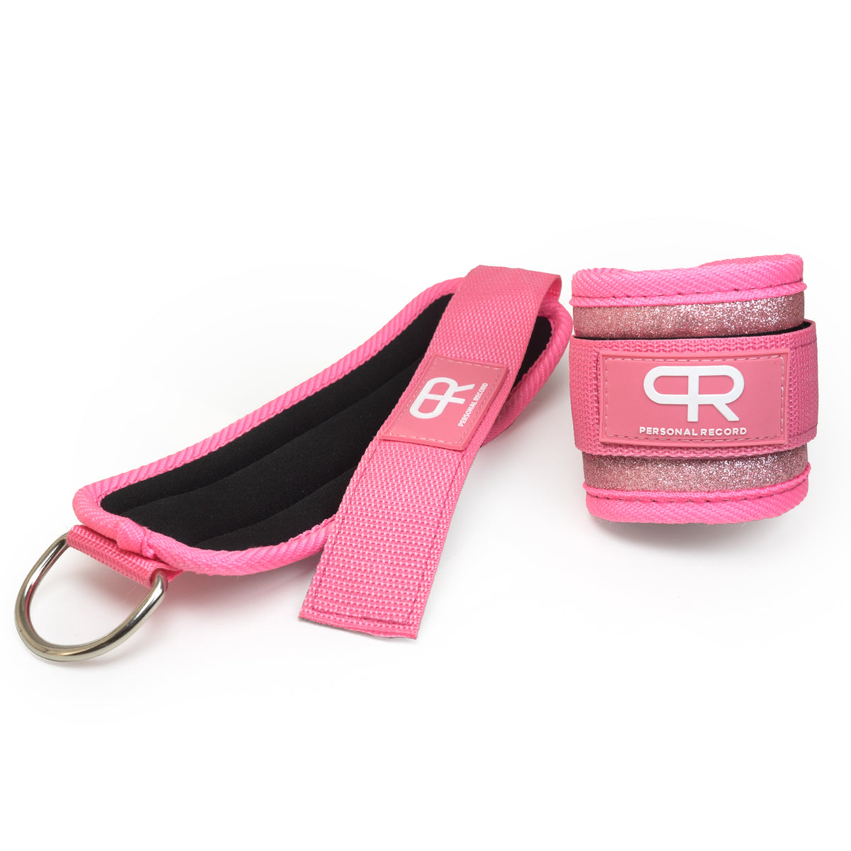 PR Heavy Duty Premium Ankle Strap - Glitter Pink