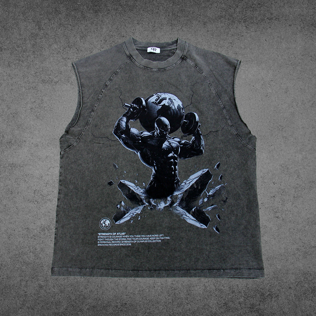 Oversize Olympus Sleeveless