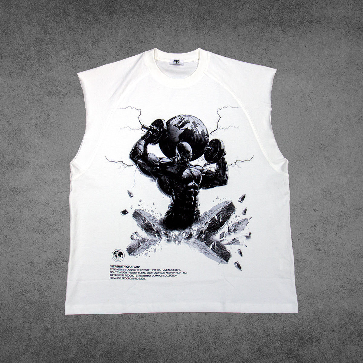 Oversize Olympus Sleeveless