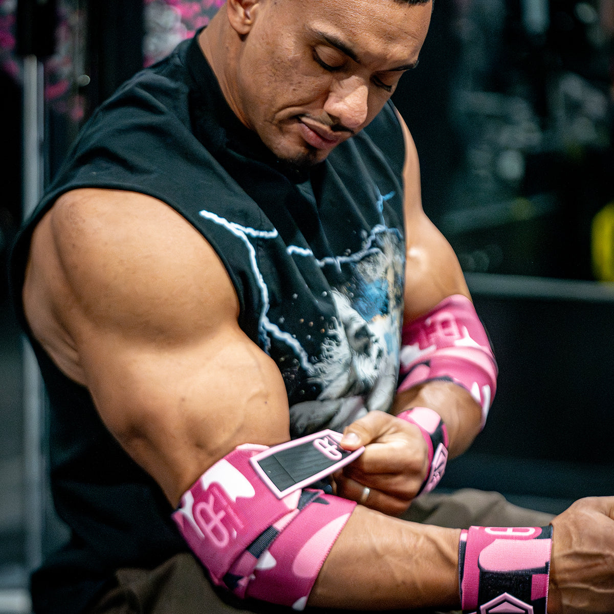 Wrap Bundle - Pink Camo (Wrist & Elbow Wraps)