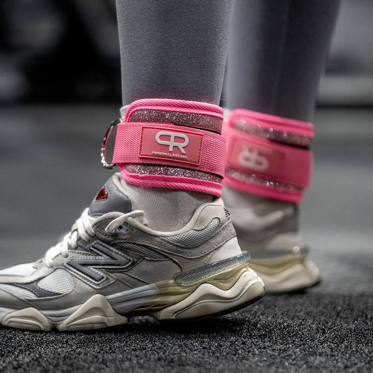 PR Heavy Duty Premium Ankle Strap - Glitter Pink