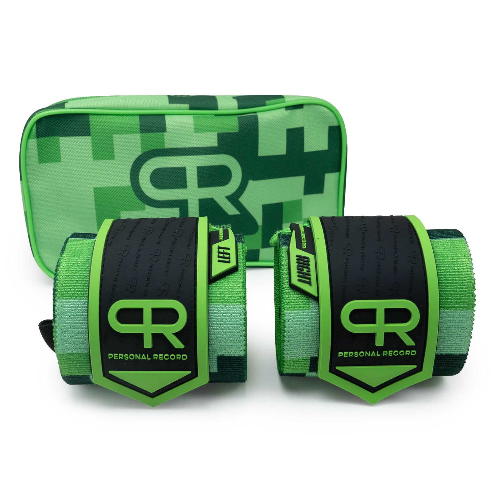 PR Heavy Duty Premium Wrist Wraps - Digital Neon Camo