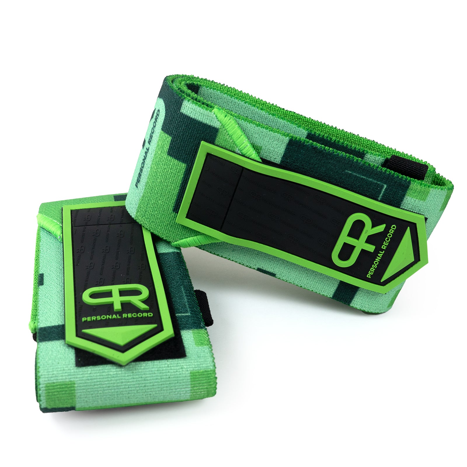 PR Heavy Duty Premium Elbow Wraps - Digital Neon Camo