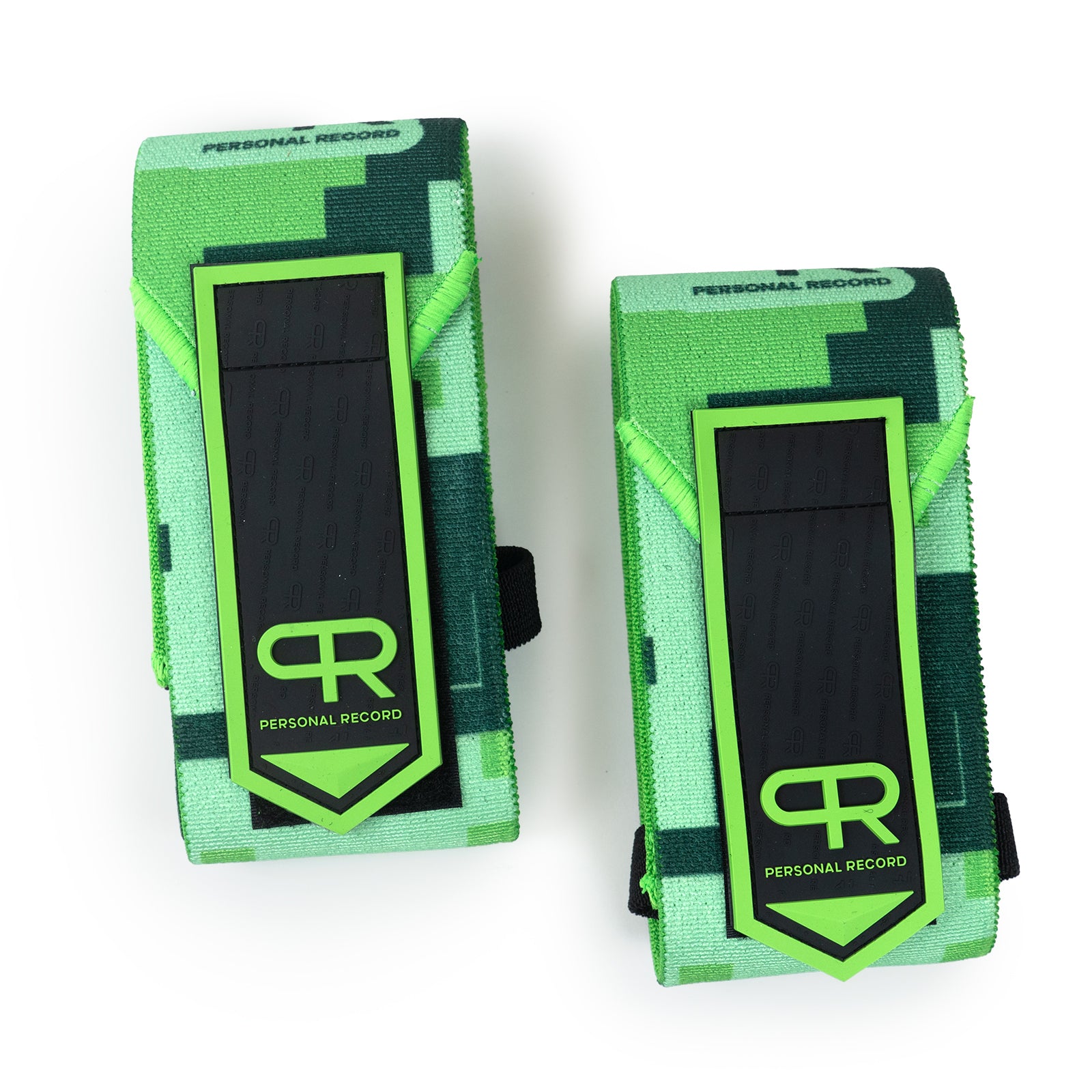 PR Heavy Duty Premium Elbow Wraps - Digital Neon Camo