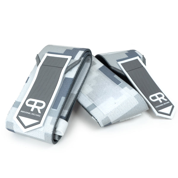 Personal Record Heavy Duty Premium Elbow Wraps - PR903 - Digital Snow