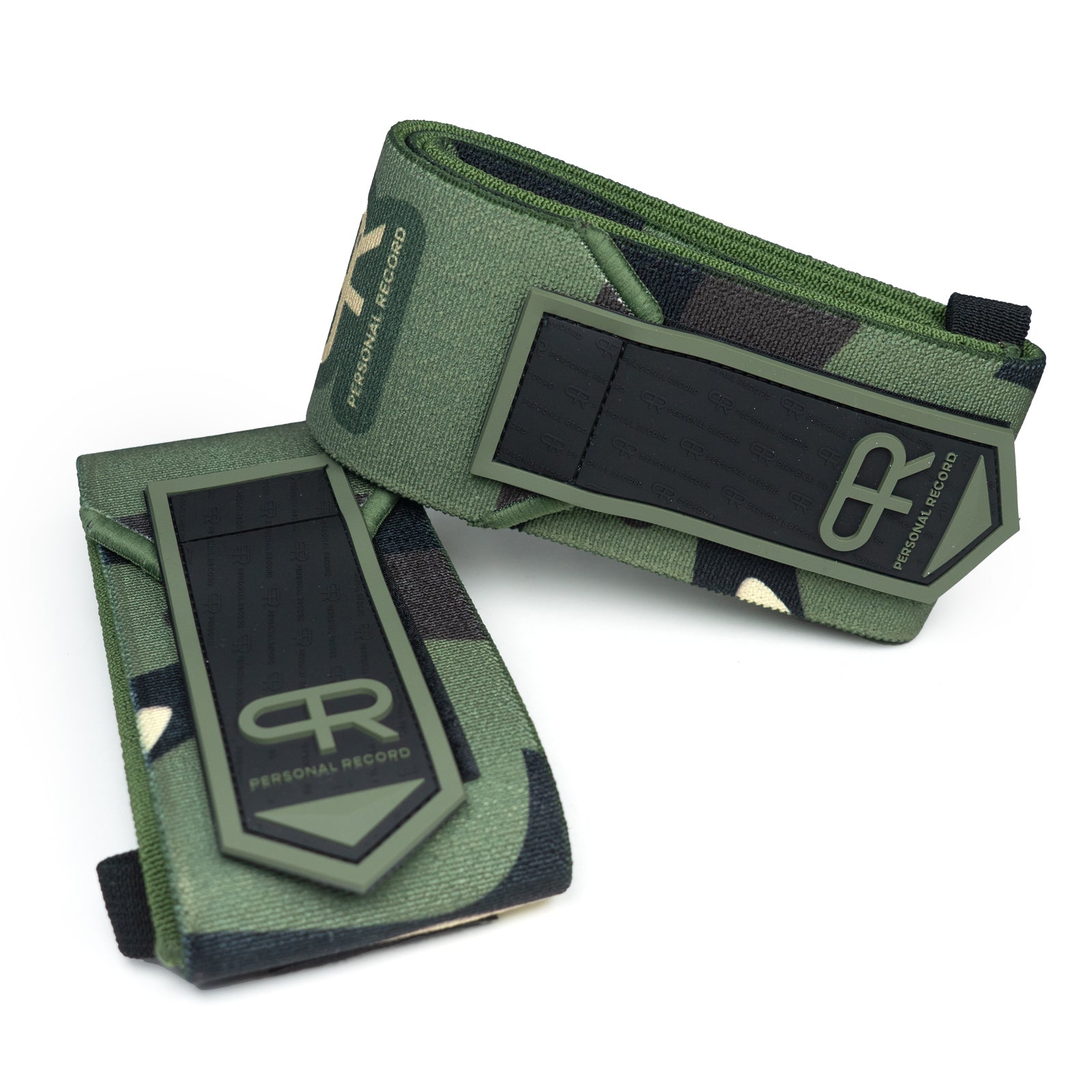 PR Heavy Duty Premium Elbow Wraps - Green Camo