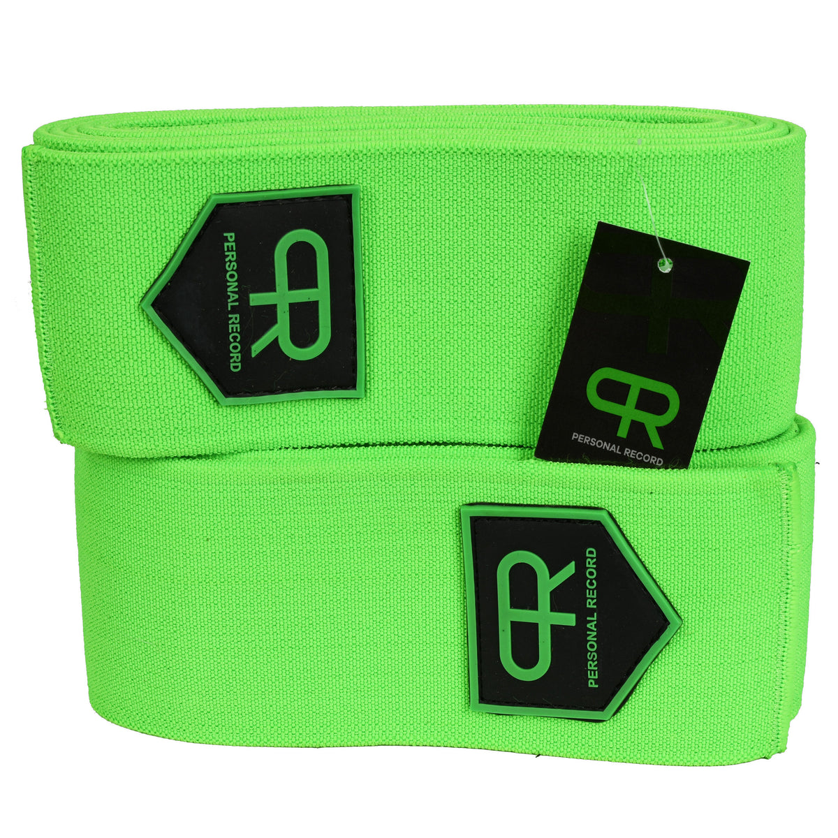 PR Heavy Duty Premium Knee Wraps - Neon