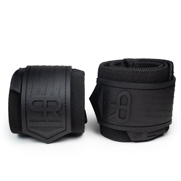 Wrist Wraps - All Black – PR Lifestyle