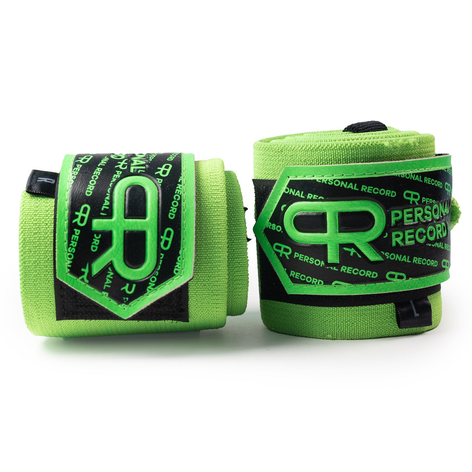 Personal Record Heavy Duty Premium Wrist Wraps - PR901 - Neon