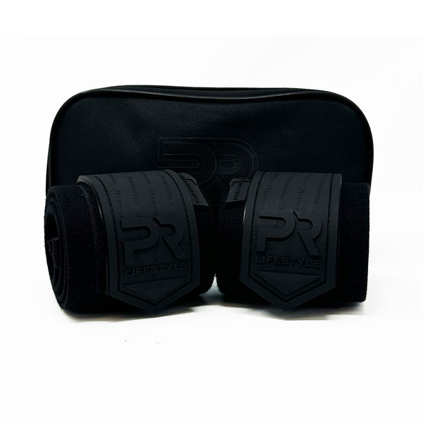 26" Comp Wrist Wraps  - All Black