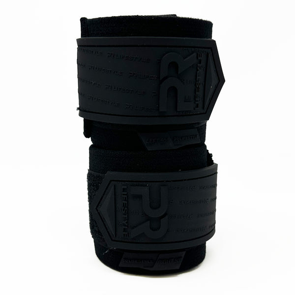 50" Comp Elbow Wraps - All Black