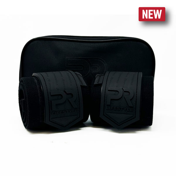 26" Comp Wrist Wraps  - All Black