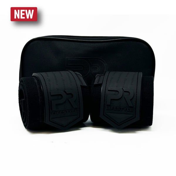 26" Comp Wrist Wraps  - All Black