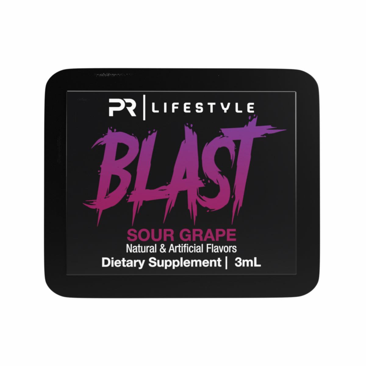 PR BlastPak - Instant Caffeine Packs for Energy & Focus On The Go
