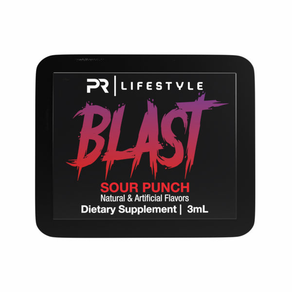PR BlastPak - Instant Caffeine Packs for Energy & Focus On The Go