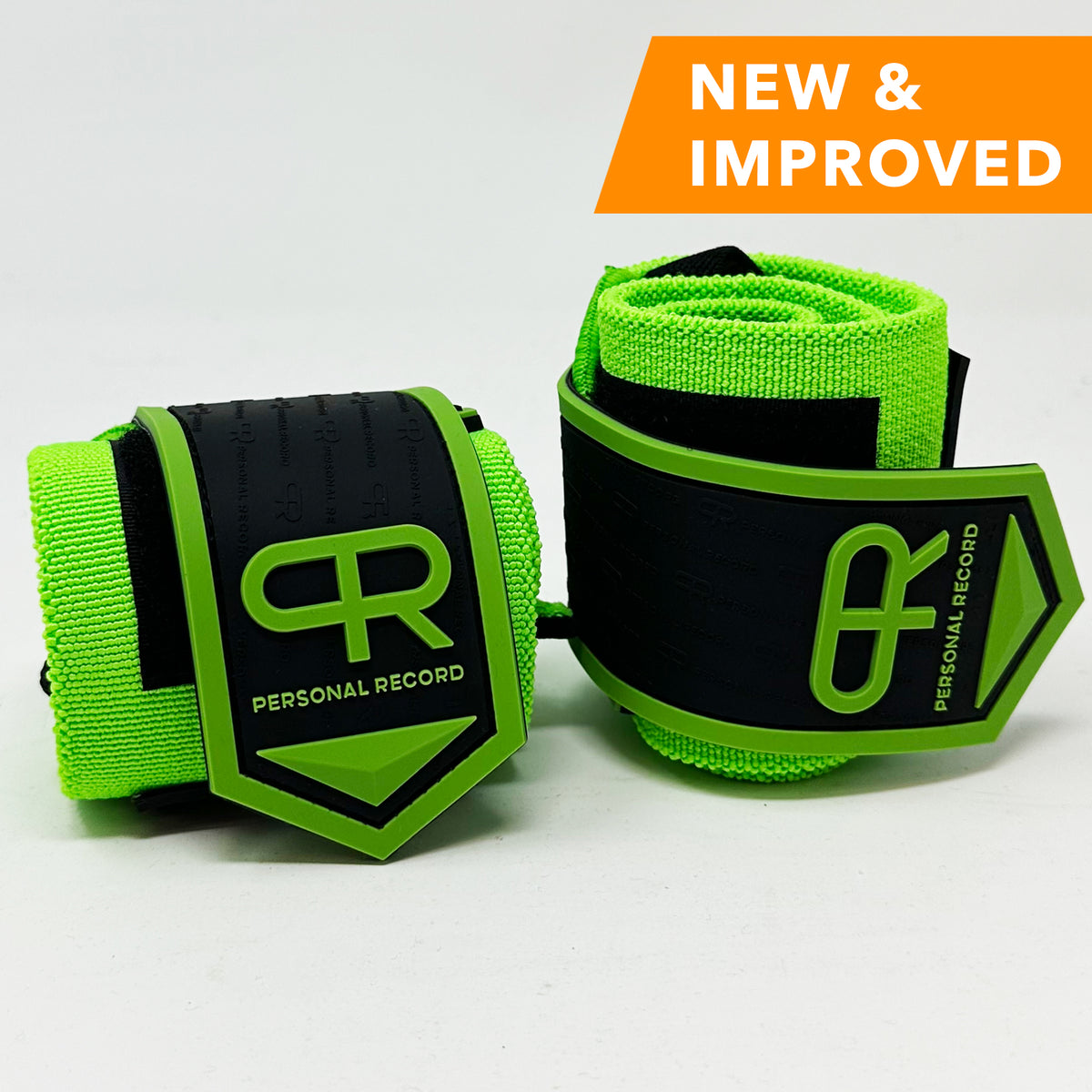 PR Heavy Duty Premium Wrist Wraps - Neon