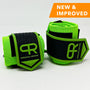 PR Heavy Duty Premium Wrist Wraps - Neon