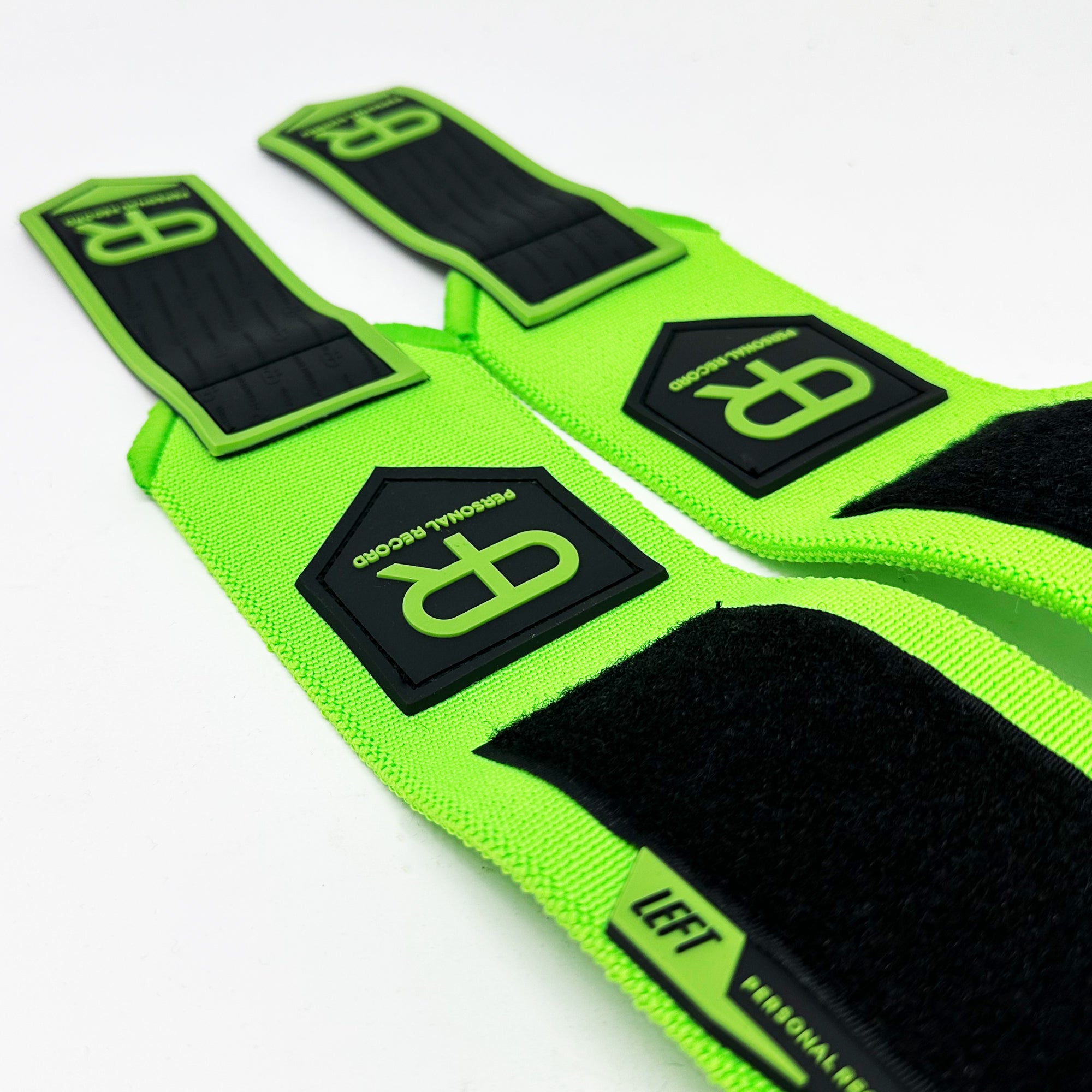 PR Personal Record　リストラップ　 グリーンカモ PR Heavy Duty Premium Wrist Wraps - Digital Neon Camo – PR
