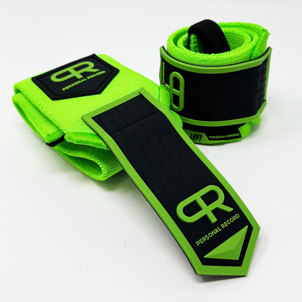 PR Heavy Duty Premium Wrist Wraps - Neon