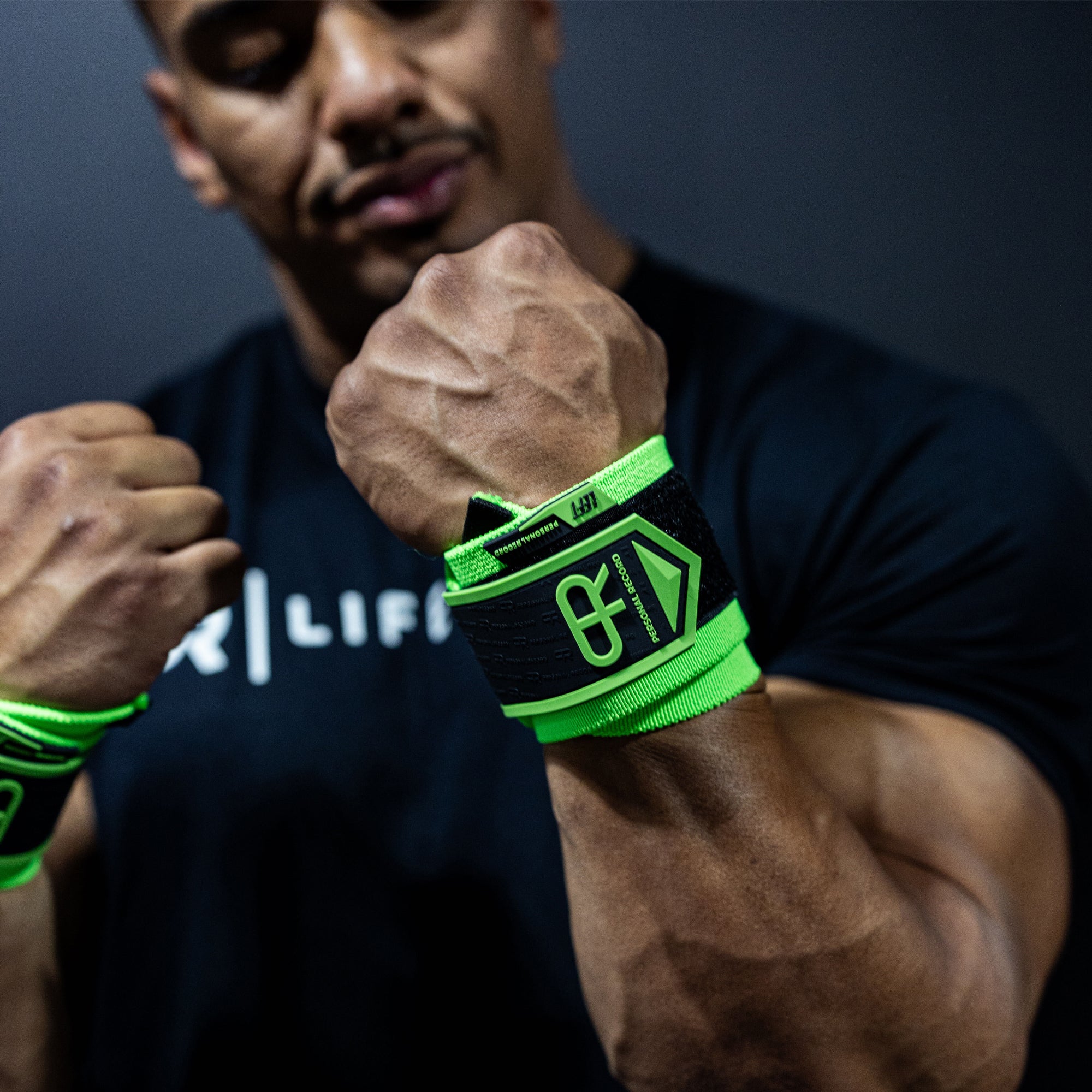 PR Heavy Duty Premium Wrist Wraps - Neon – PR Lifestyle
