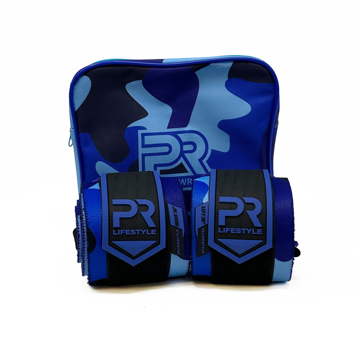 Wrist Wraps - Blue Camo