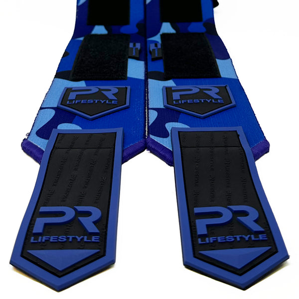 Elbow Wraps - Blue Camo