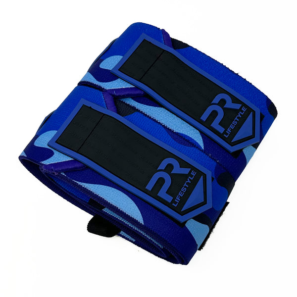 Wrist Wraps - Blue Camo