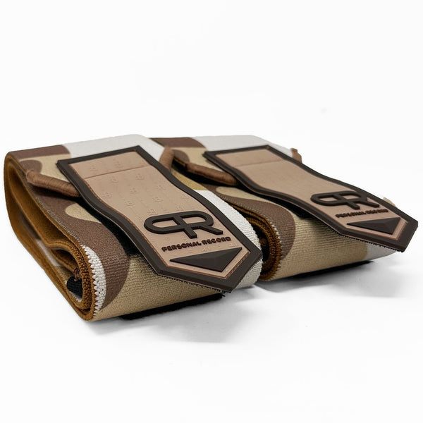PR Heavy Duty Premium Elbow Wraps - Sand Camo