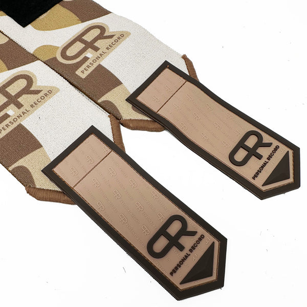 PR Heavy Duty Premium Elbow Wraps - Sand Camo