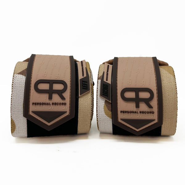 PR Heavy Duty Premium Elbow Wraps - Sand Camo