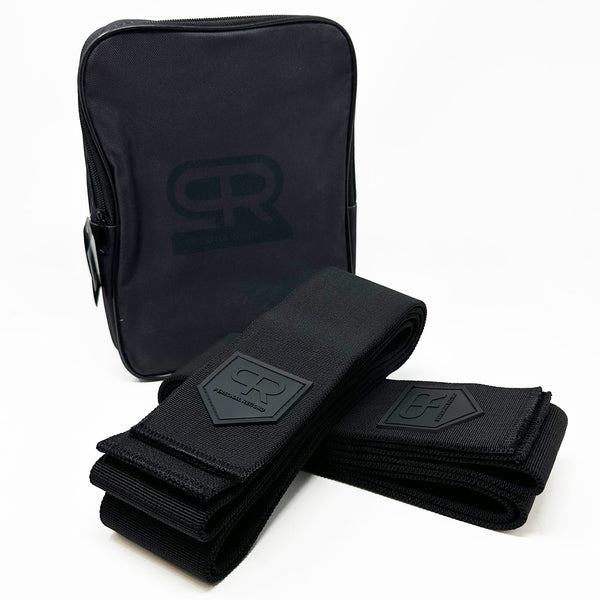 PR Heavy Duty Premium Knee Wraps - Black