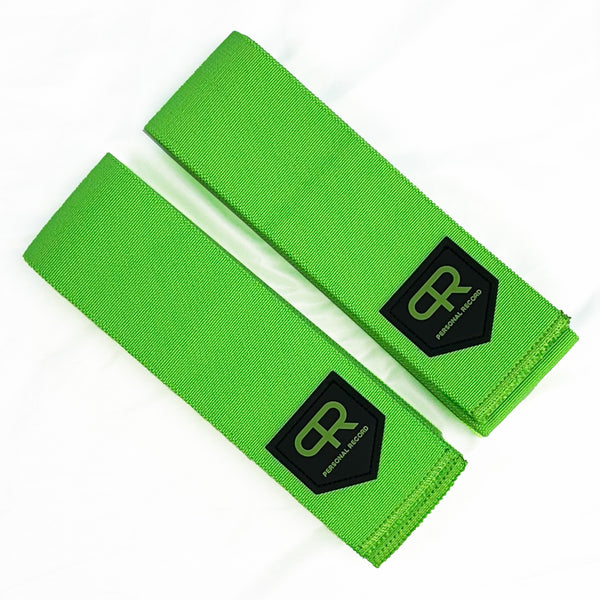 PR Heavy Duty Premium Knee Wraps - Neon