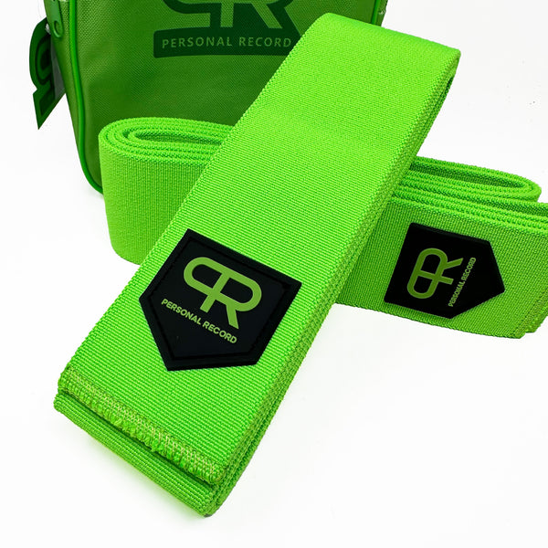 PR Heavy Duty Premium Knee Wraps - Neon
