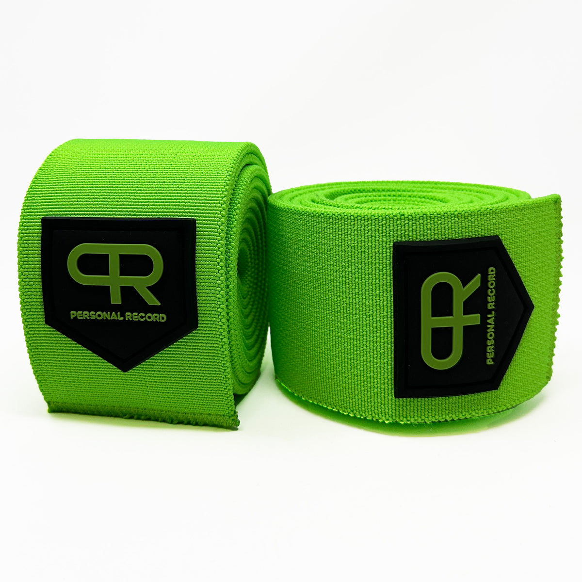 PR Heavy Duty Premium Knee Wraps - Neon