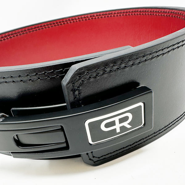 PR Lifestyle 10mm Premium Lever Belt - All Black
