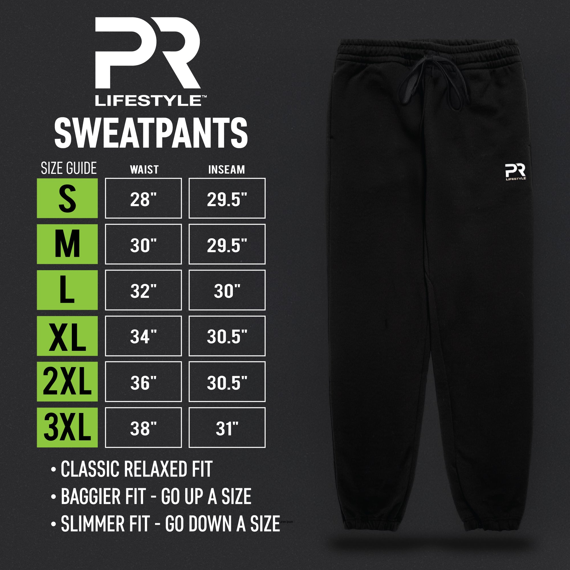 Sweatpant – PR Lifestyle