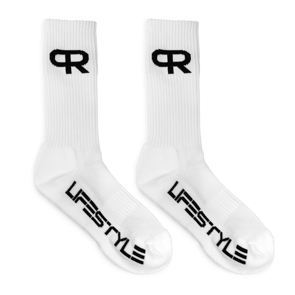 Personal Record Premium Socks - White