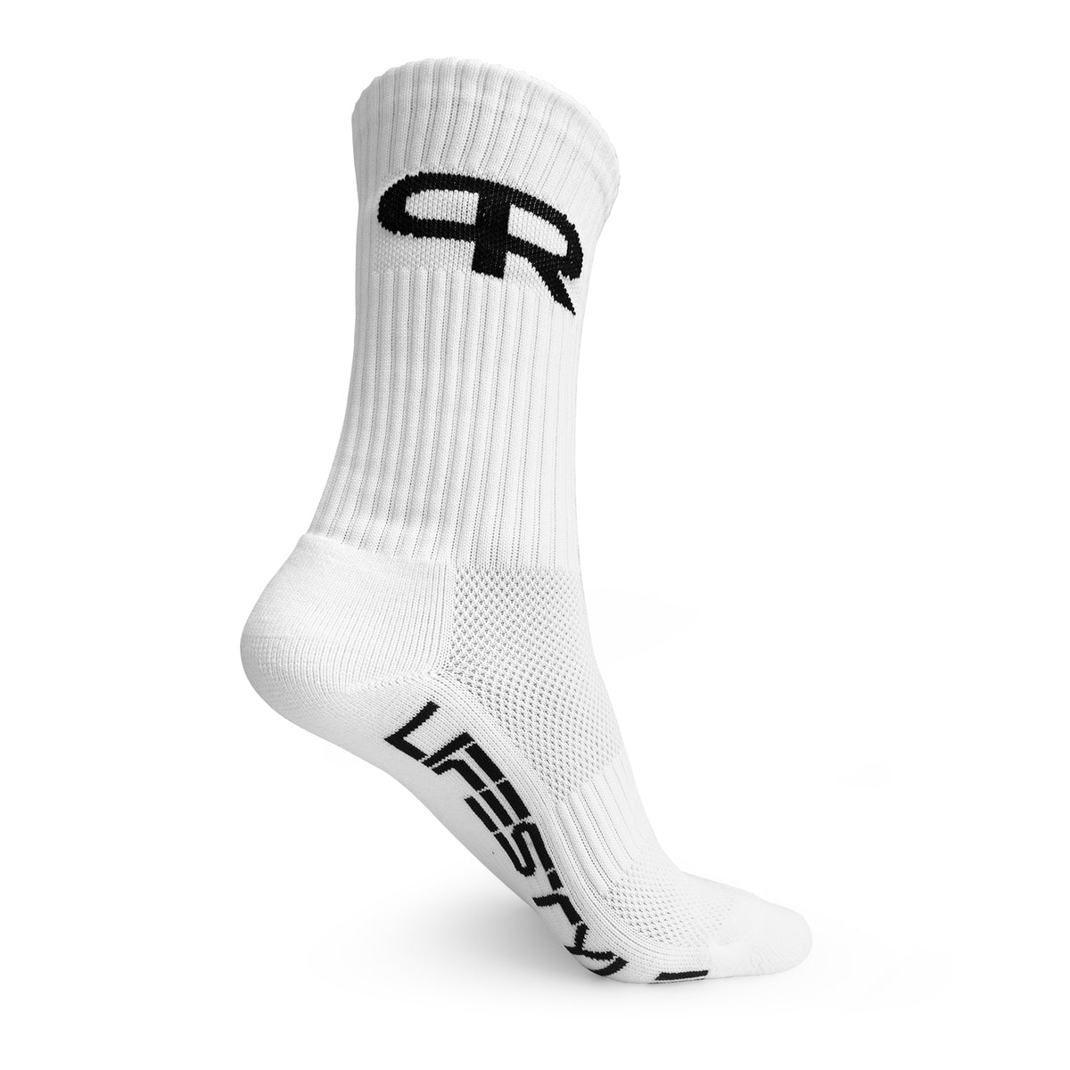 Personal Record Premium Socks - White