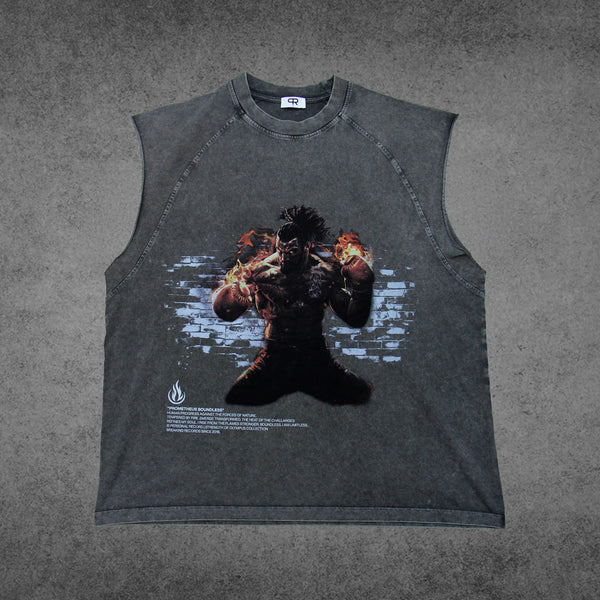 Oversize Olympus Sleeveless