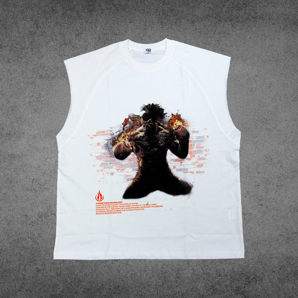 Oversize Olympus Sleeveless