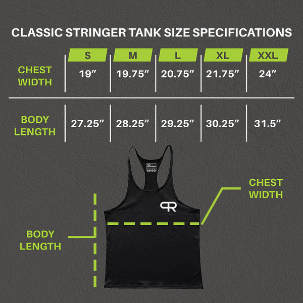 PR CLASSIC STRINGER TANK - BLACK