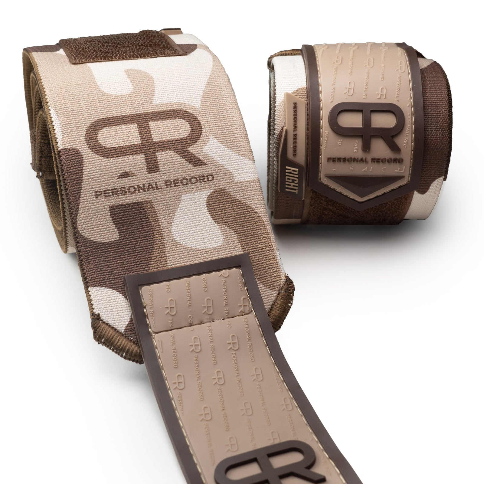 Personal Record Heavy Duty Premium Wrist Wraps - PR901 - Sand Camo