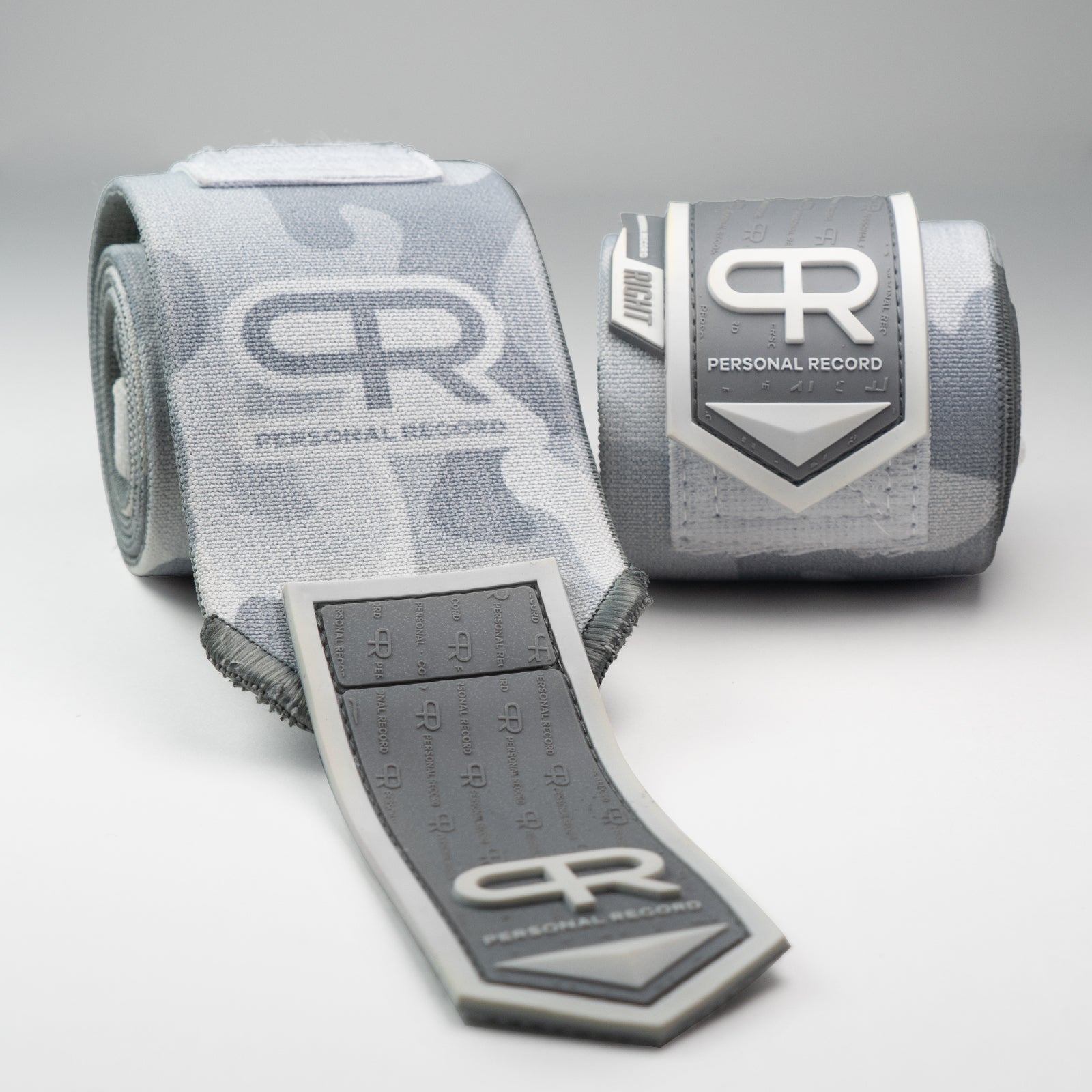 Personal Record Heavy Duty Premium Wrist Wraps - PR901 - Snow Camo